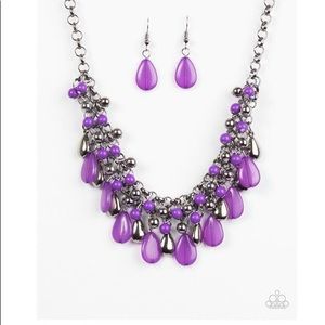 Elegant Purple Necklace